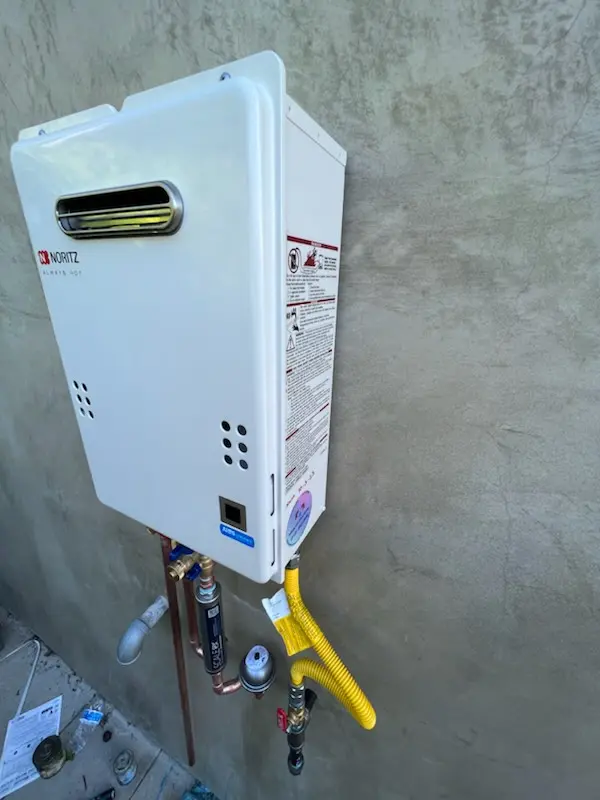 Tankless water heater installation for Walnut Creek homes