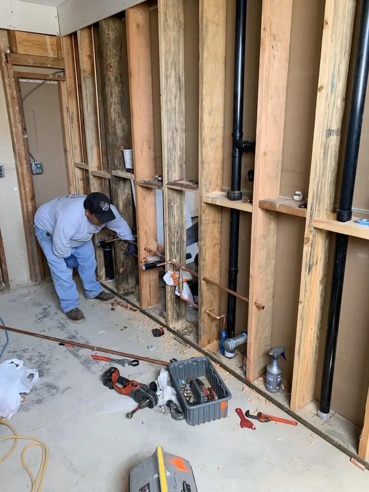 Commercial rough-in plumbing for Water Heater Replacement in Walnut Creek